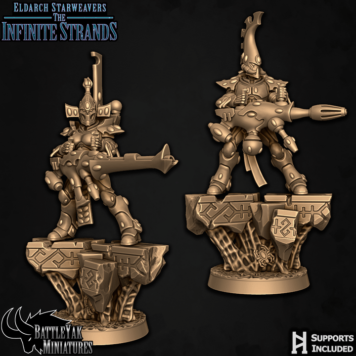 Eldarch Strandwalkers, Heavy (6 Variants Available) - Battle Yak