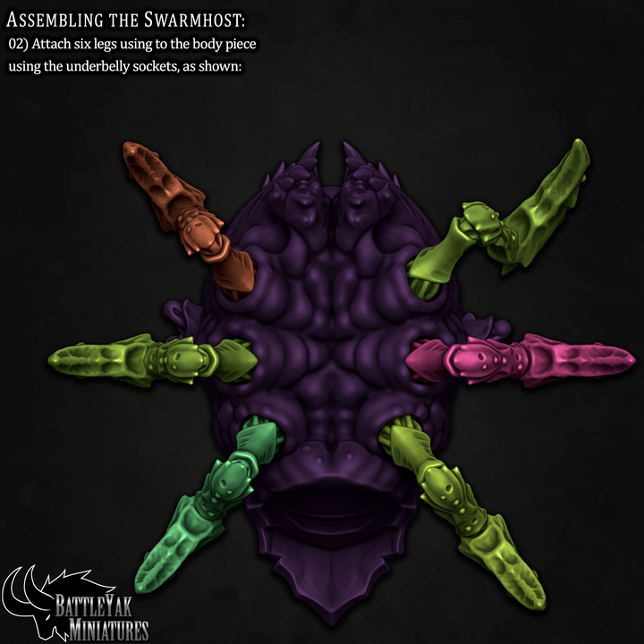 Anthrothrax Swarmhost (2 Variants Available) - Battle Yak