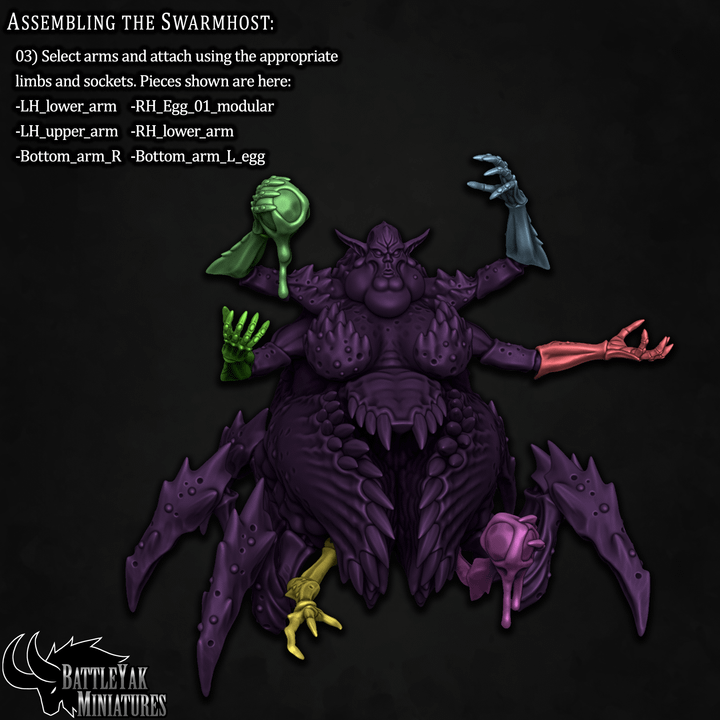 Anthrothrax Swarmhost (2 Variants Available) - Battle Yak