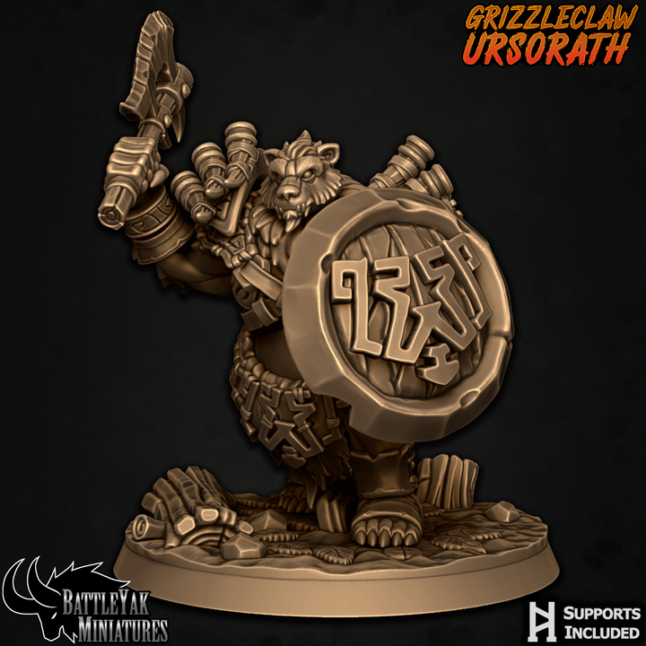 Grizzleclaw Ursus, Warrior Women (4 Variants Available) - Battle Yak