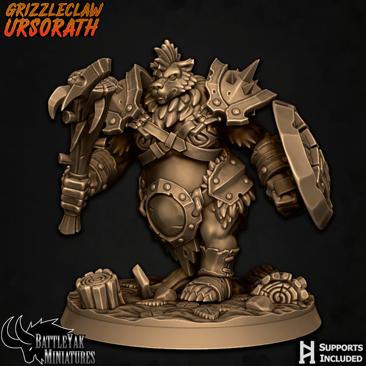 Grizzleclaw Ursus, Warrior Women (4 Variants Available) - Battle Yak