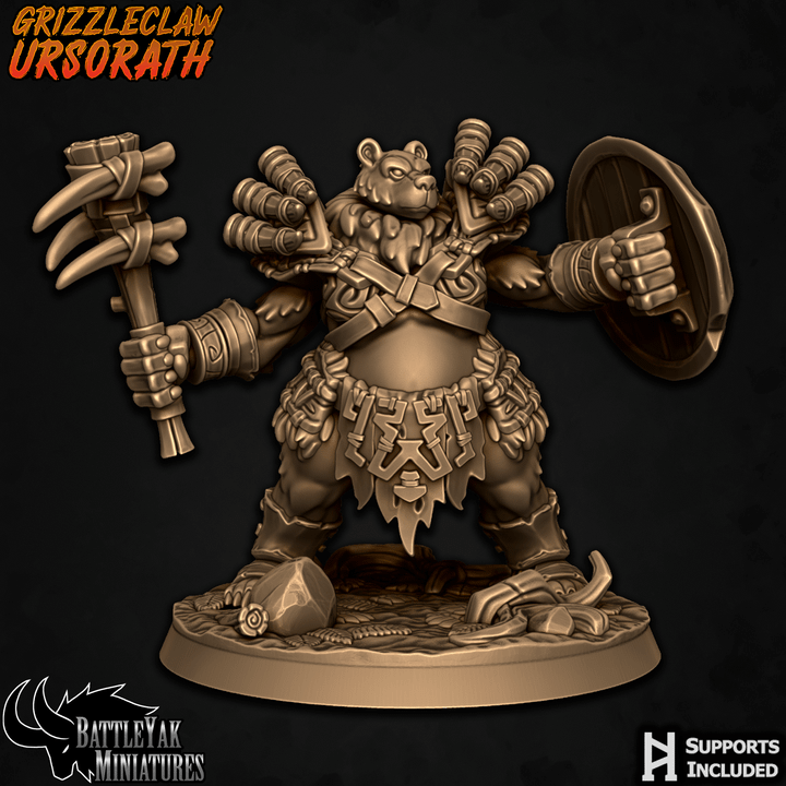Grizzleclaw Ursus, Warrior Women (4 Variants Available) - Battle Yak