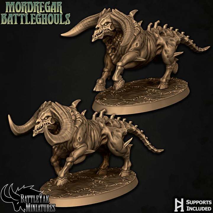 Wild Necroxen (4 Variants Available) - Battle Yak