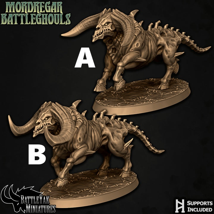 Wild Necroxen (4 Variants Available) - Battle Yak