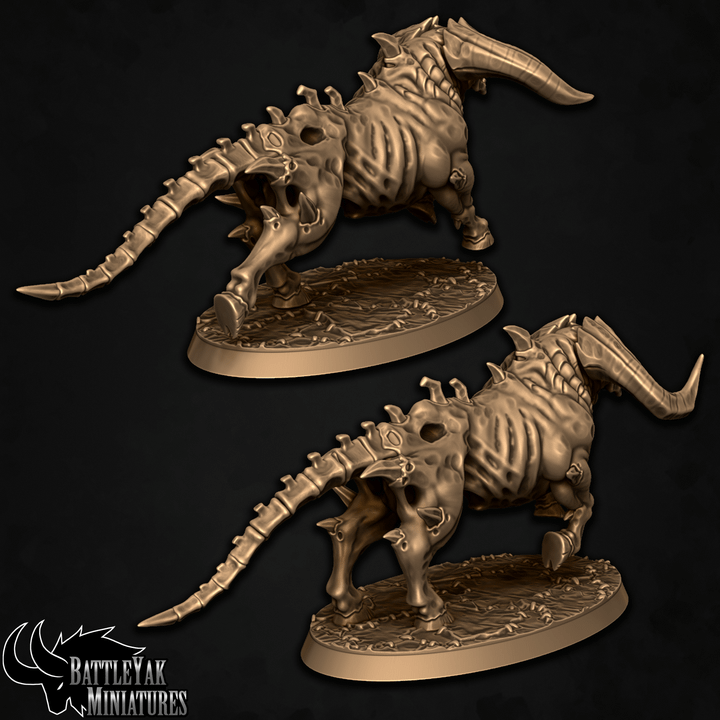 Wild Necroxen (4 Variants Available) - Battle Yak