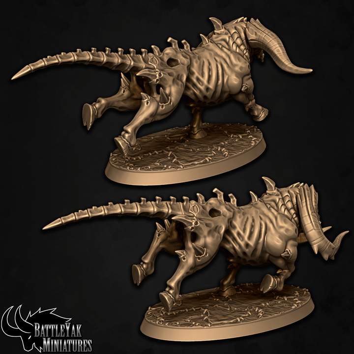 Wild Necroxen (4 Variants Available) - Battle Yak