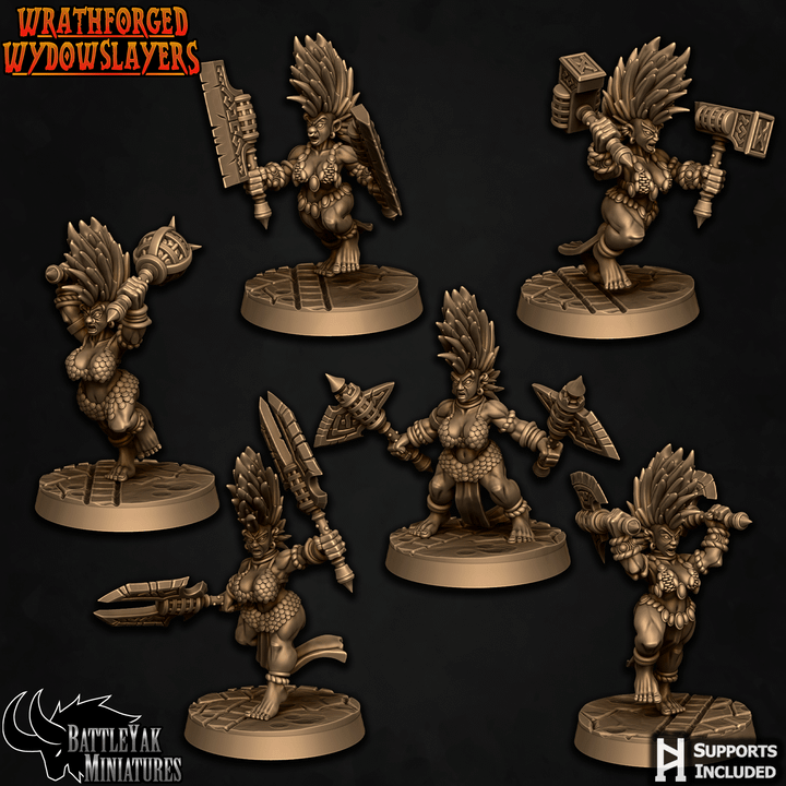 Wrathforged Wydowslayers (6 Variants Available) - Battle Yak