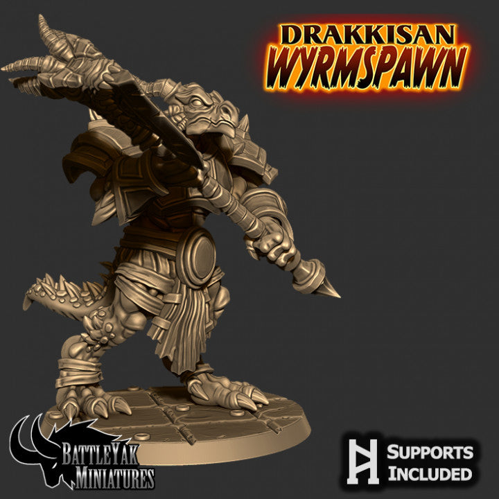 Drakkisan Wyrmspawn, Wyrmidons (3 Variants Available) - Battle Yak