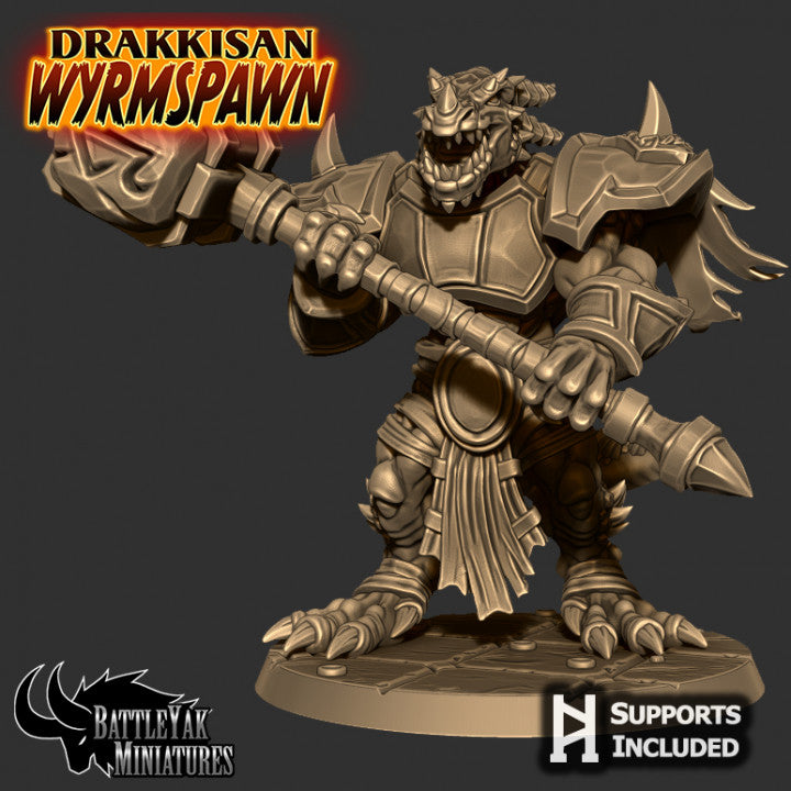 Drakkisan Wyrmspawn, Wyrmidons (3 Variants Available) - Battle Yak