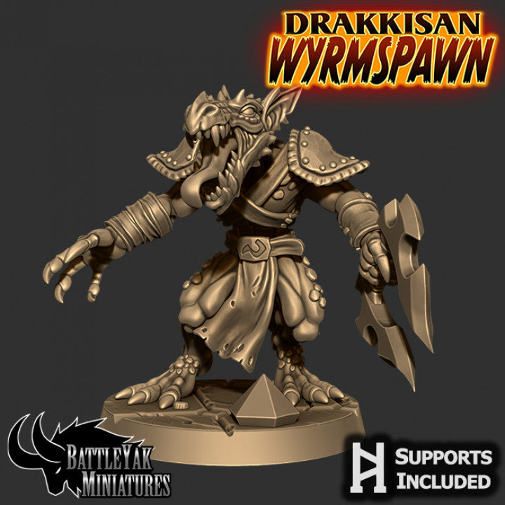Drakkisan Wyrmspawn, Supplicants (6 Variants Available) - Battle Yak