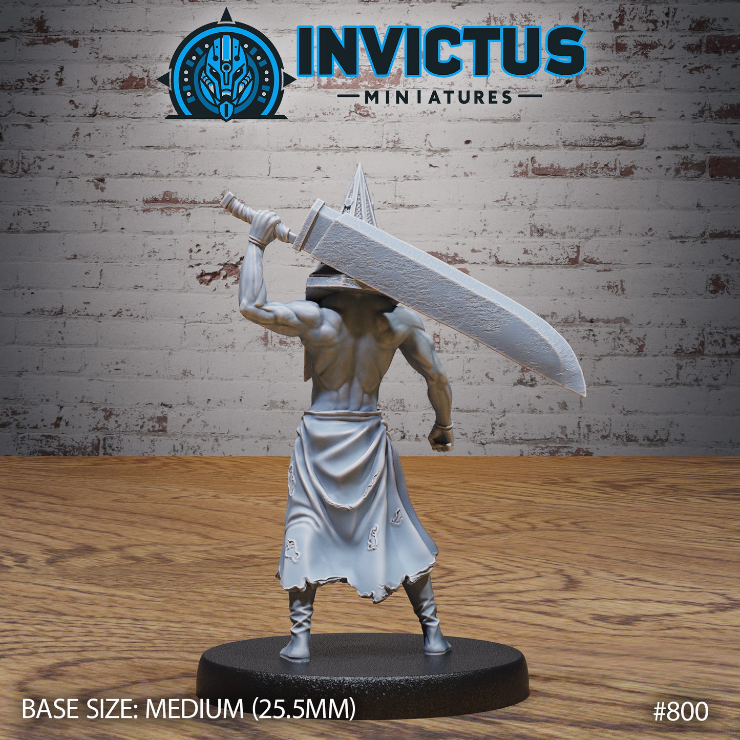 Crimson Executioner (3 Variants Available) - Invictus Miniatures