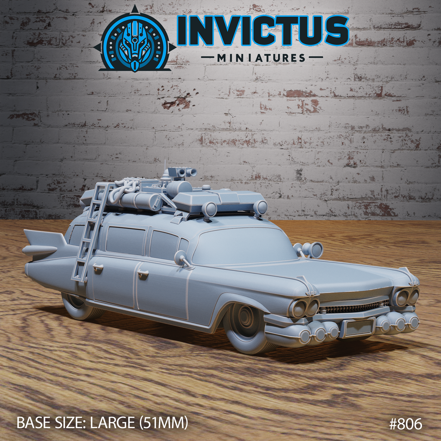 Wraith Hunter's Car - Invictus Miniatures