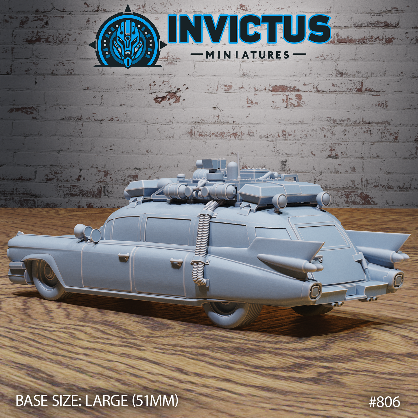 Wraith Hunter's Car - Invictus Miniatures