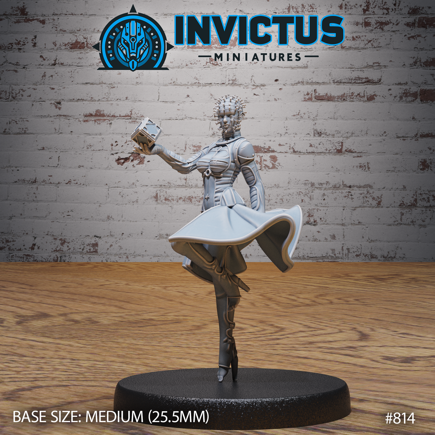 Hell Miledy (3 Variants Available) - Invictus Miniatures