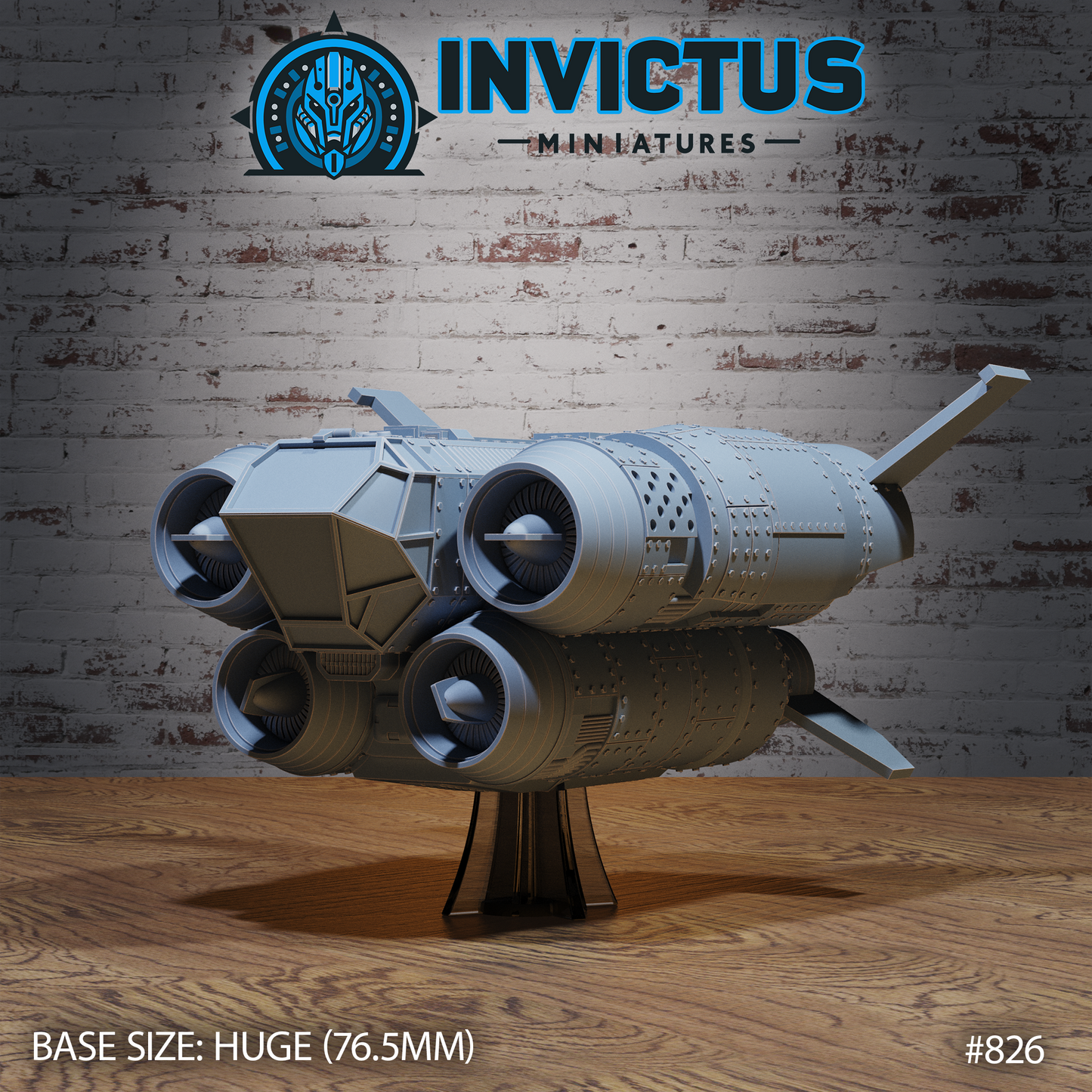 Tetra Tug (2 Variants Available) - Invictus Miniatures