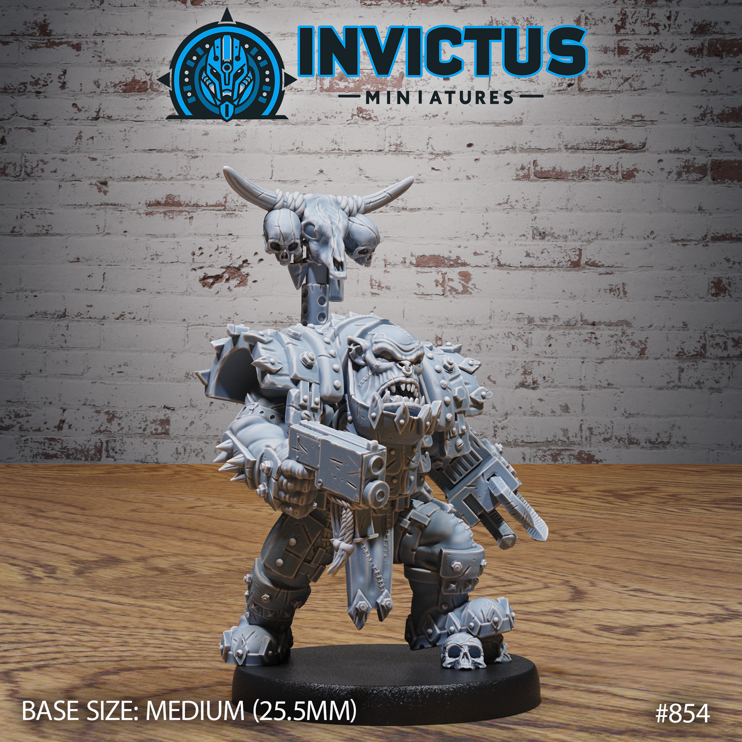 Greensteel Squad, Bashers (4 Variants Available) - Invictus Miniatures