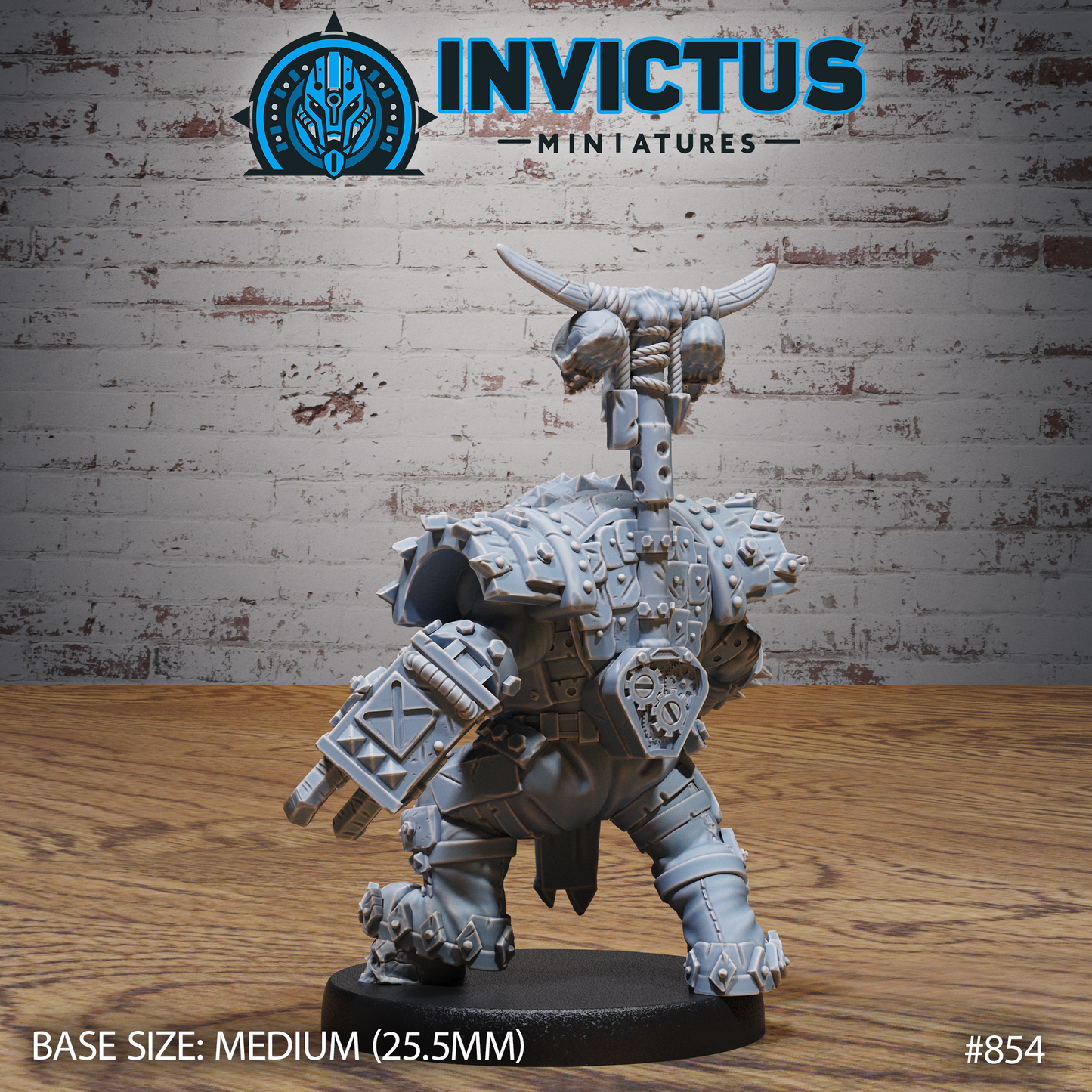 Greensteel Squad, Bashers (4 Variants Available) - Invictus Miniatures