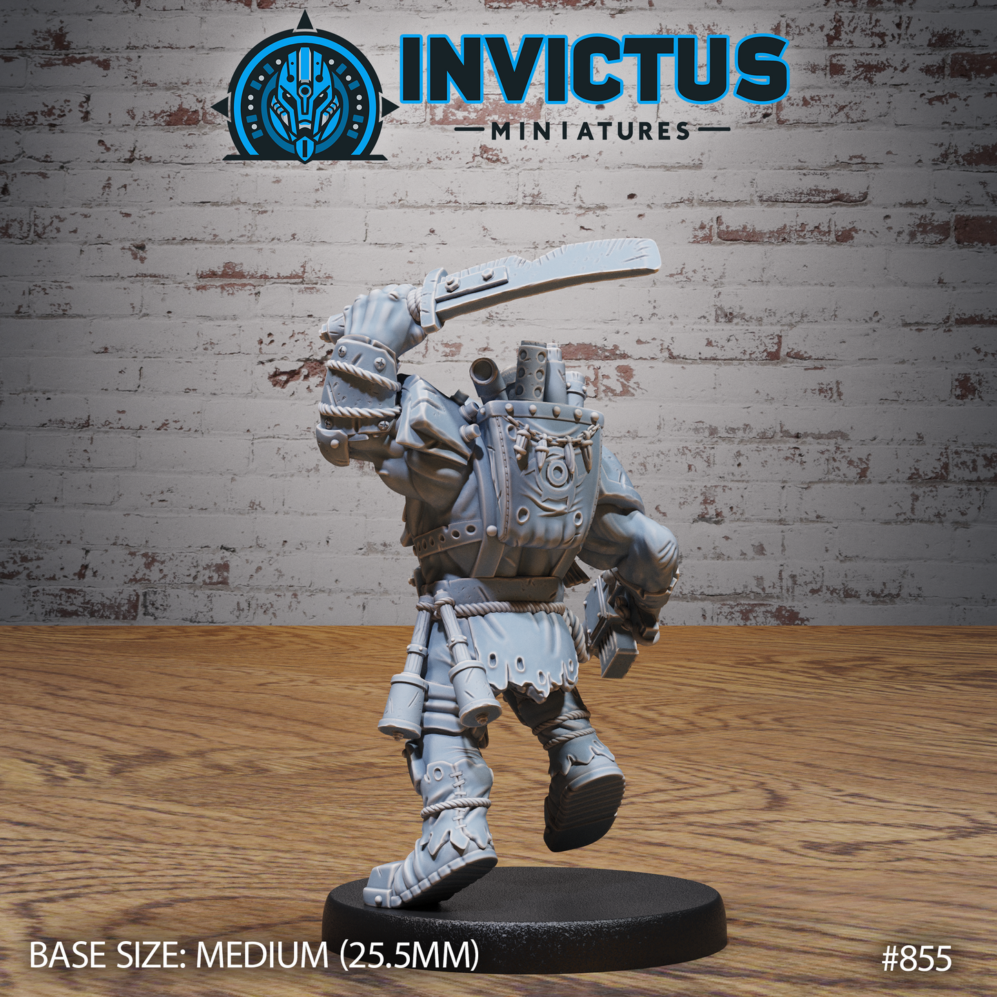 Greensteel Squad, Bashers (4 Variants Available) - Invictus Miniatures