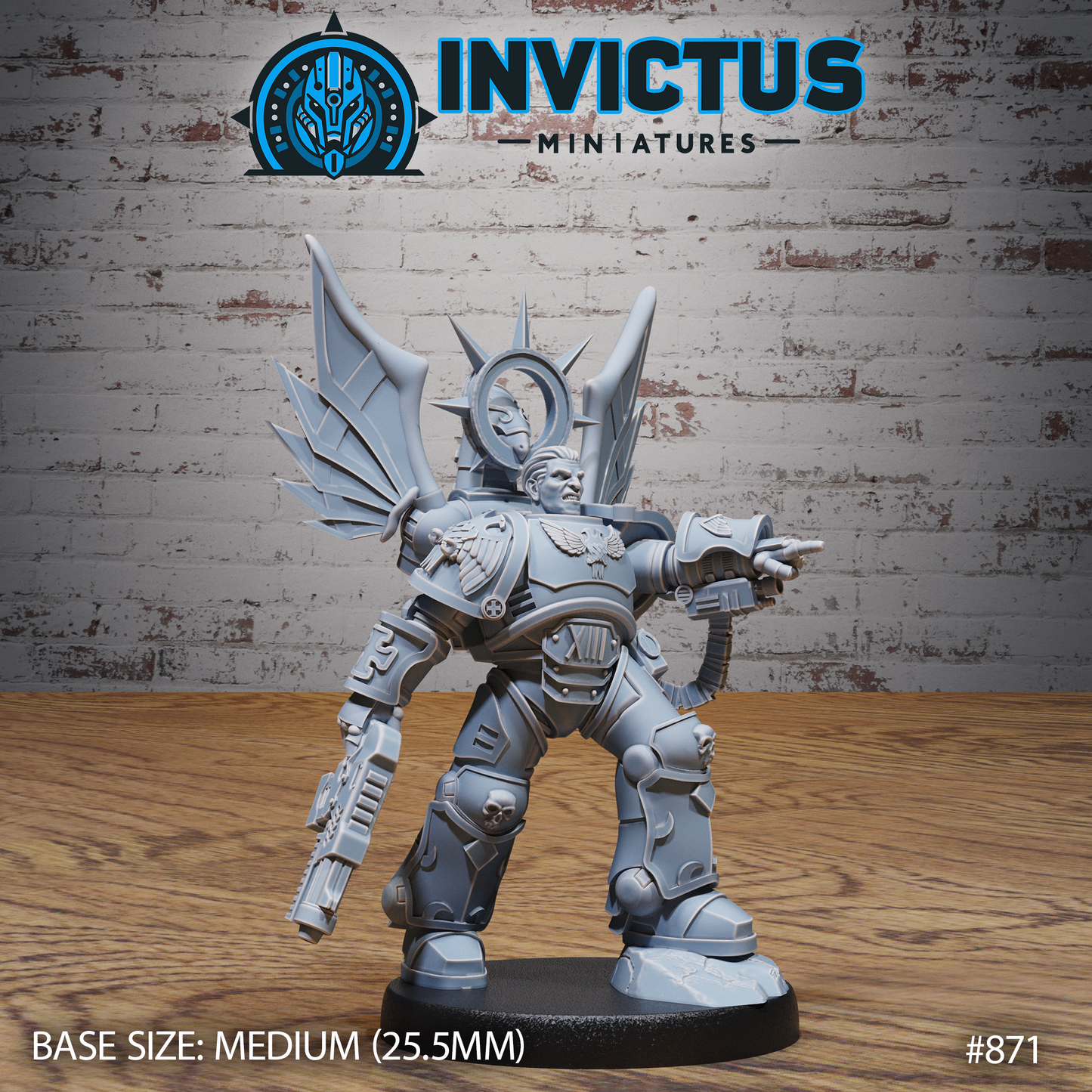 Veteran Inquisitor, Heads (3 Variants Available) - Invictus Miniatures