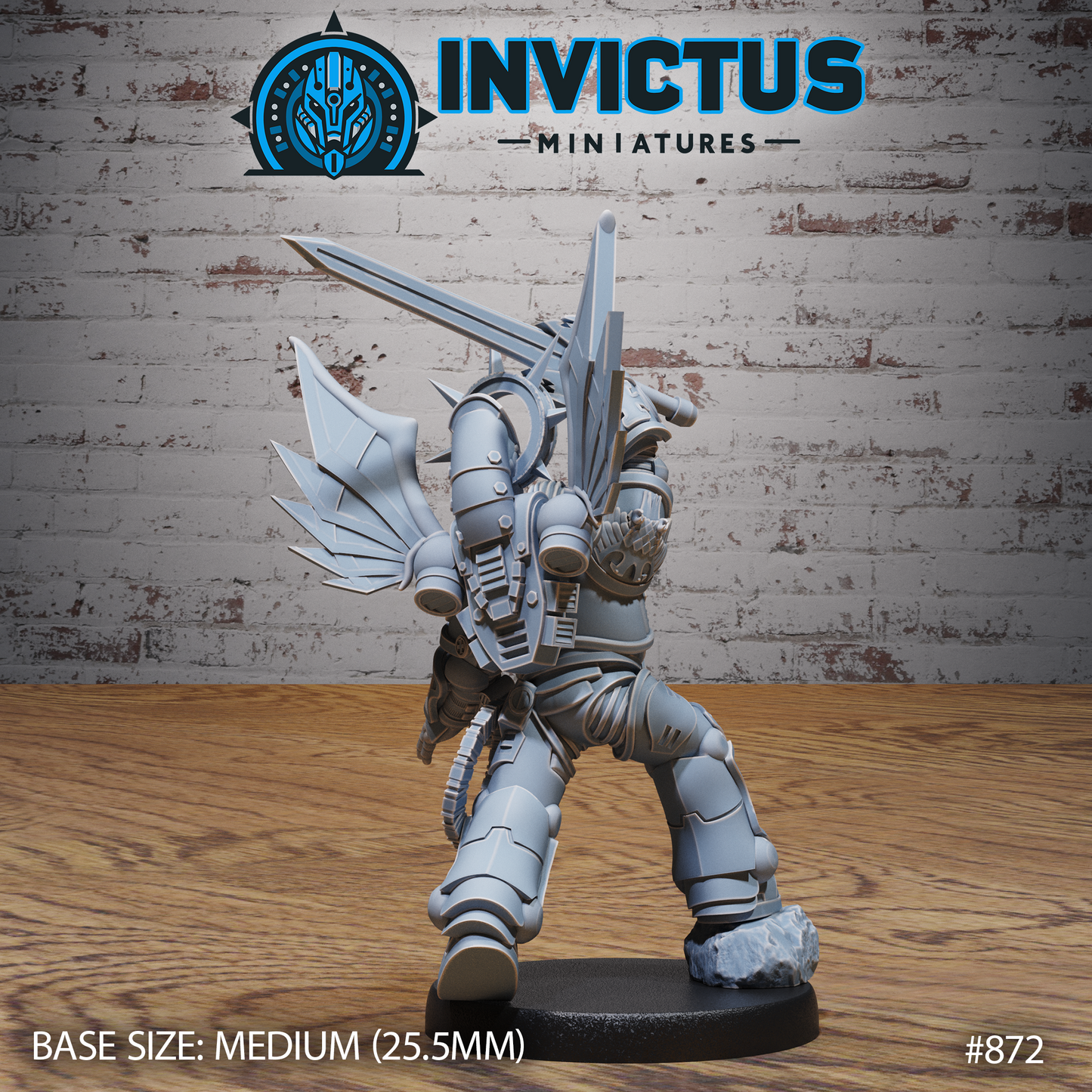 Veteran Inquisitor, Heads (3 Variants Available) - Invictus Miniatures