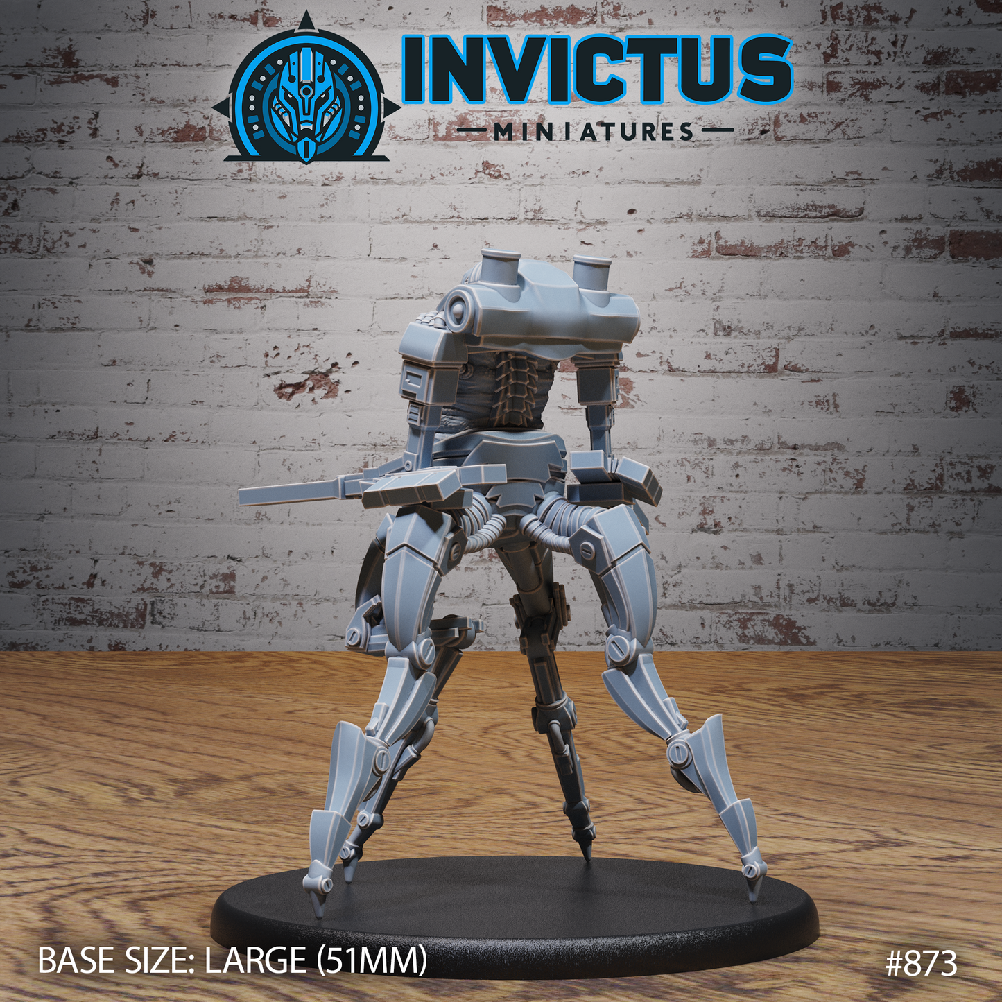 Greensteel Robot (3 Variants Available) - Invictus Miniatures