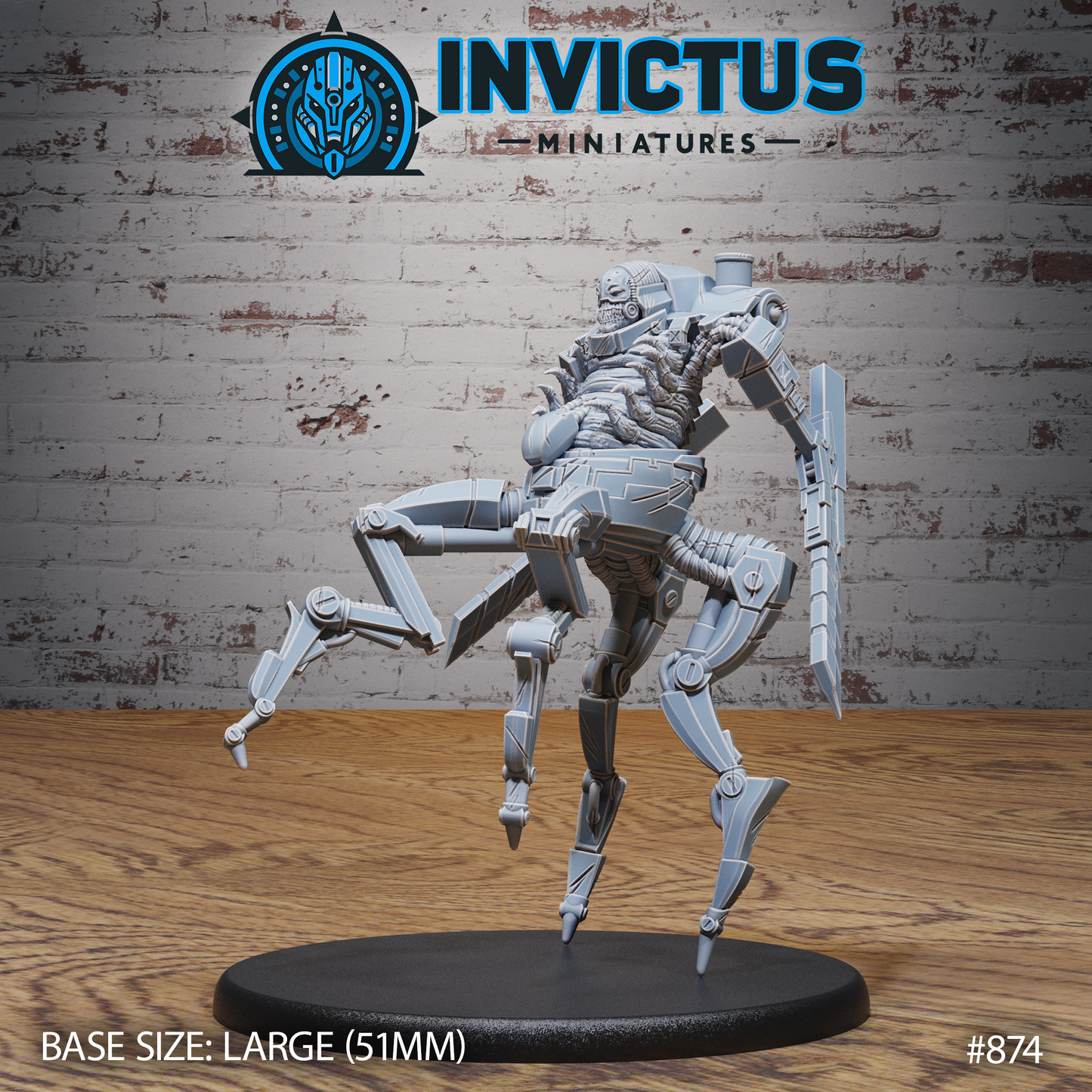 Greensteel Robot (3 Variants Available) - Invictus Miniatures