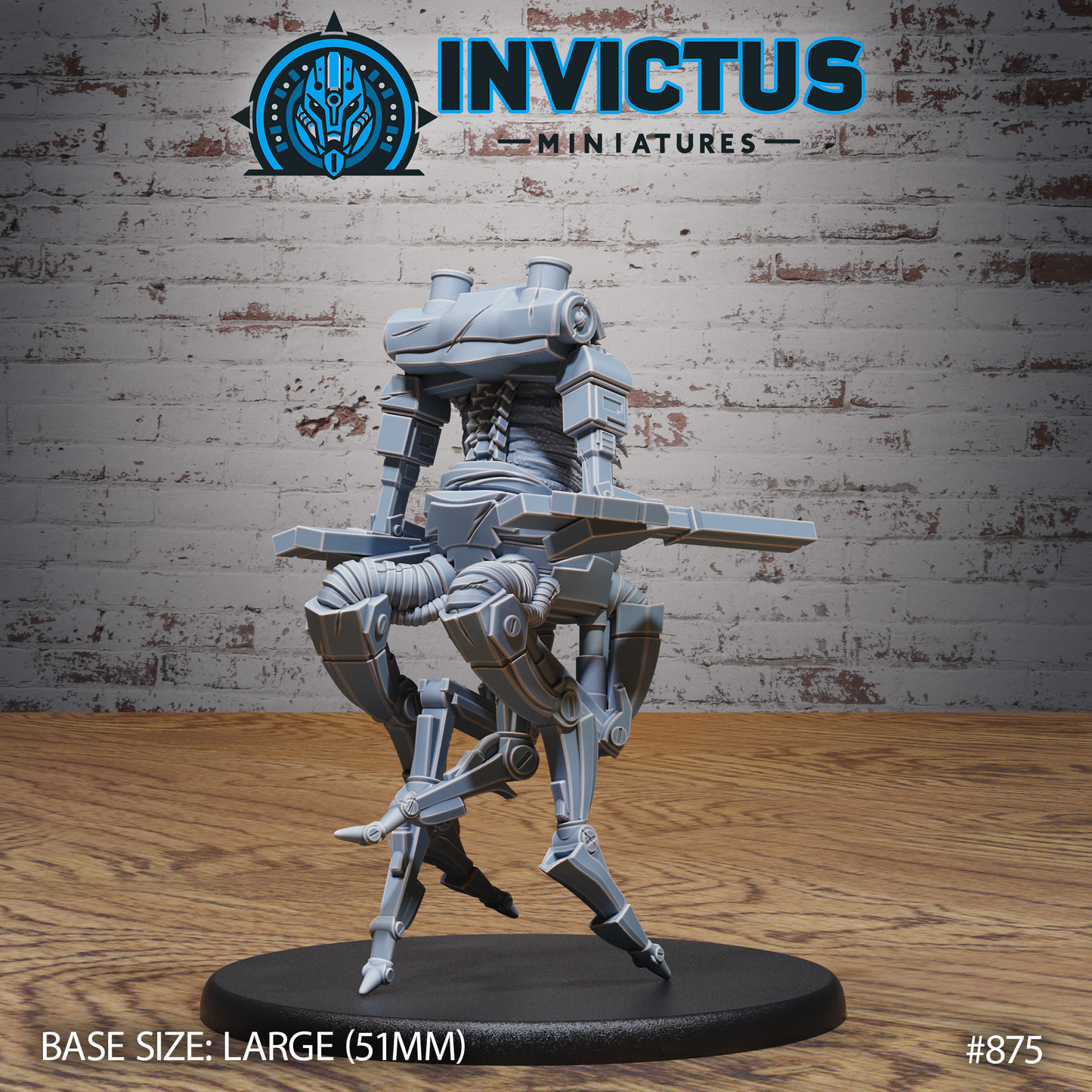 Greensteel Robot (3 Variants Available) - Invictus Miniatures