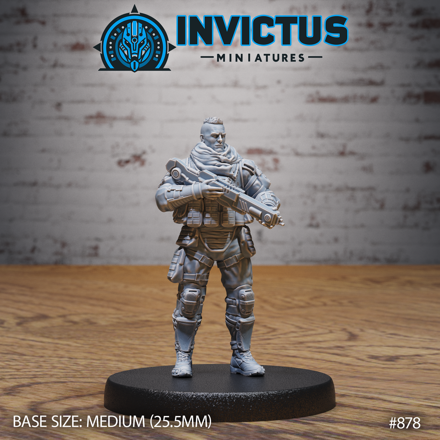 Veteran Soldier (4 Variants Available) - Invictus Miniatures