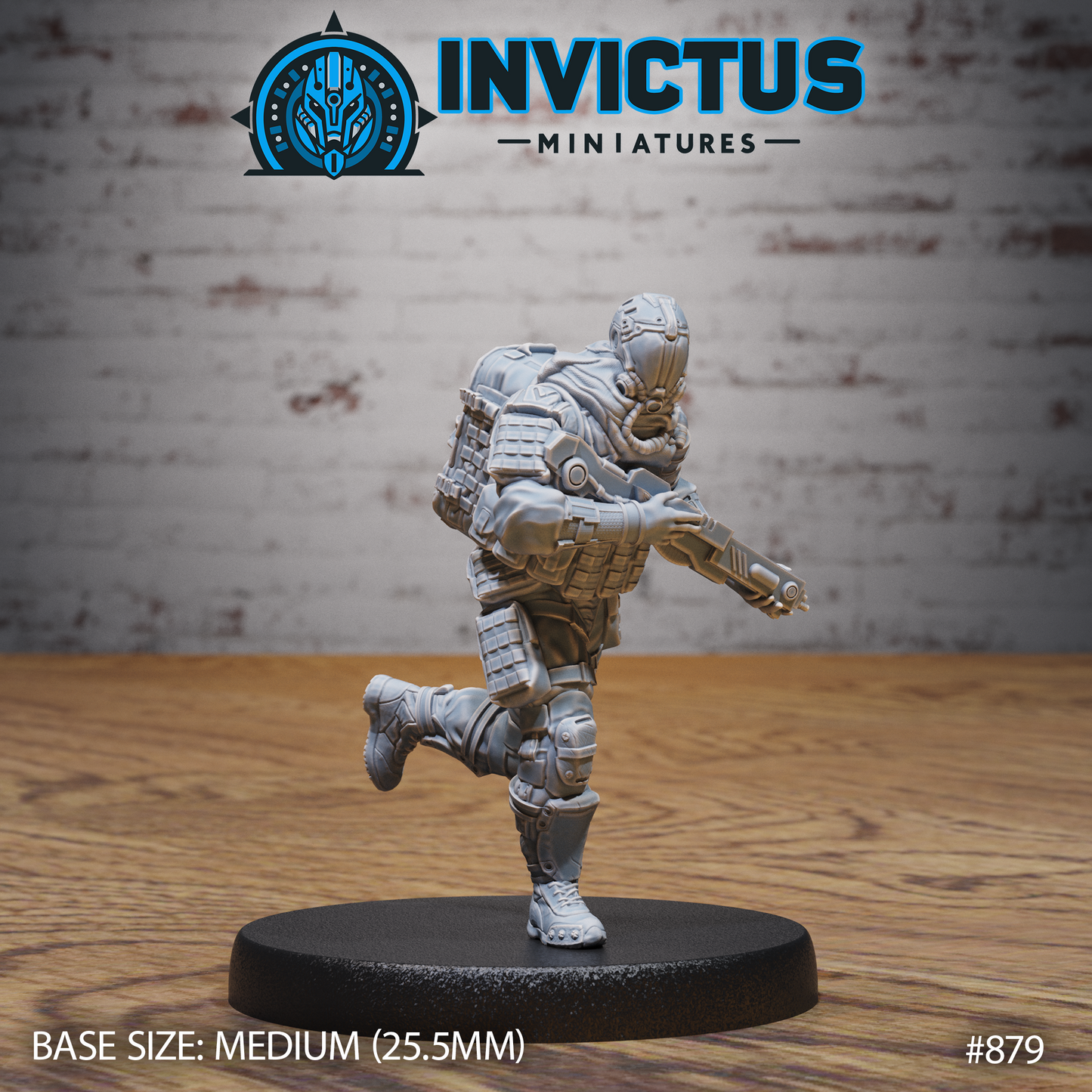 Veteran Soldier (4 Variants Available) - Invictus Miniatures