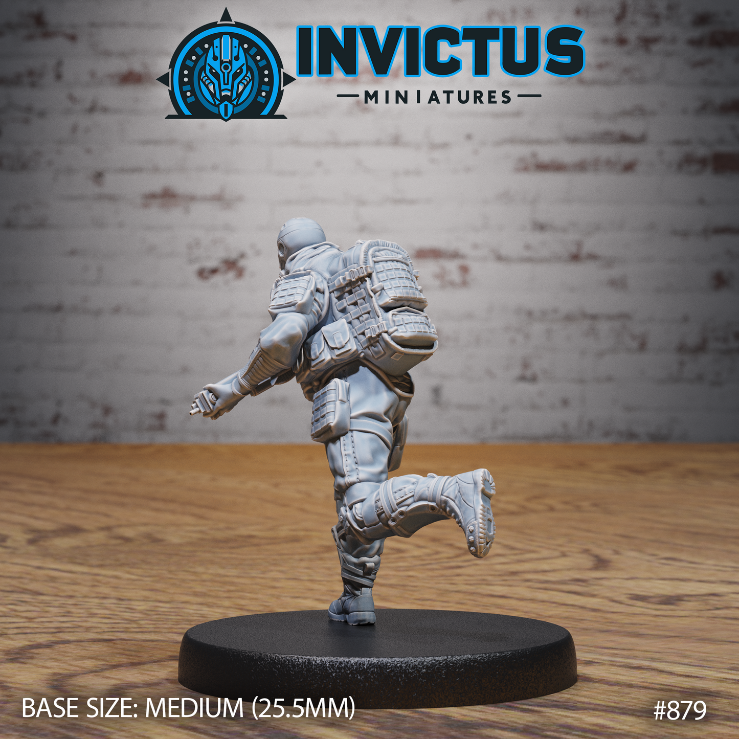 Veteran Soldier (4 Variants Available) - Invictus Miniatures
