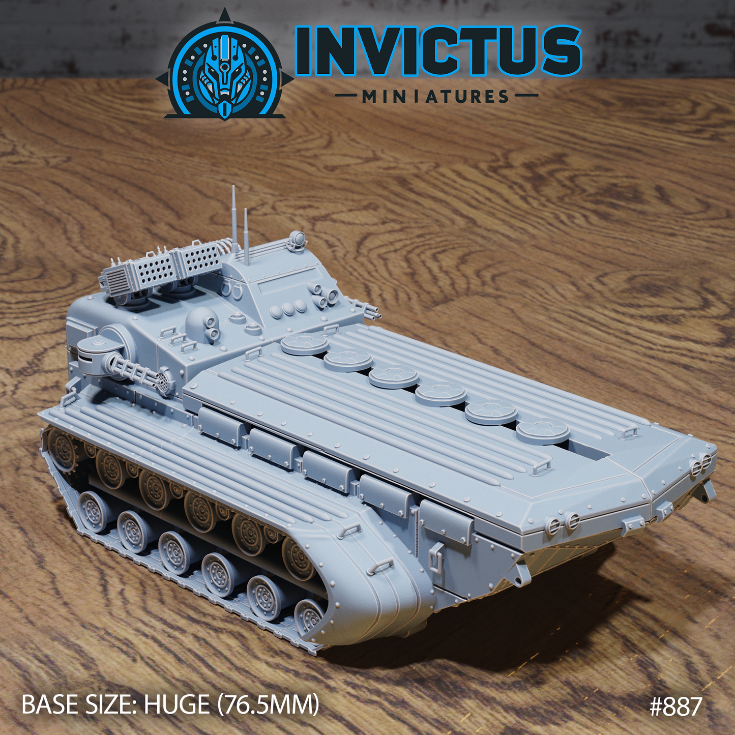 Amphibious Assault Craft (2 Variants Available) - Invictus Miniatures