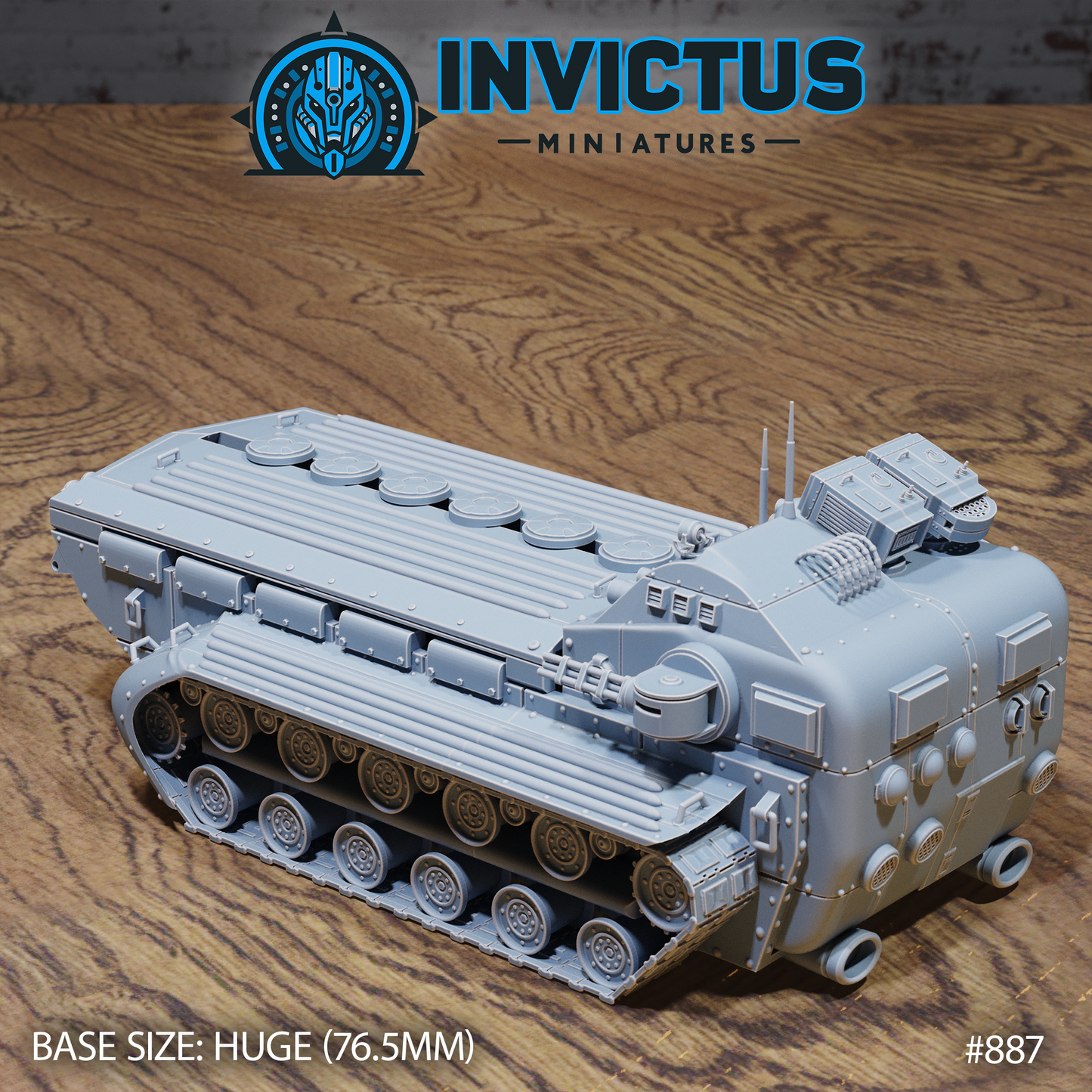 Amphibious Assault Craft (2 Variants Available) - Invictus Miniatures