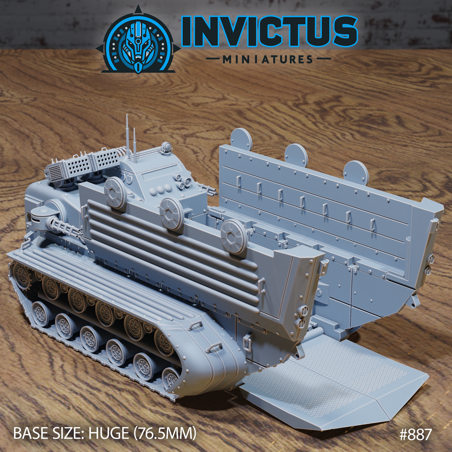 Amphibious Assault Craft (2 Variants Available) - Invictus Miniatures