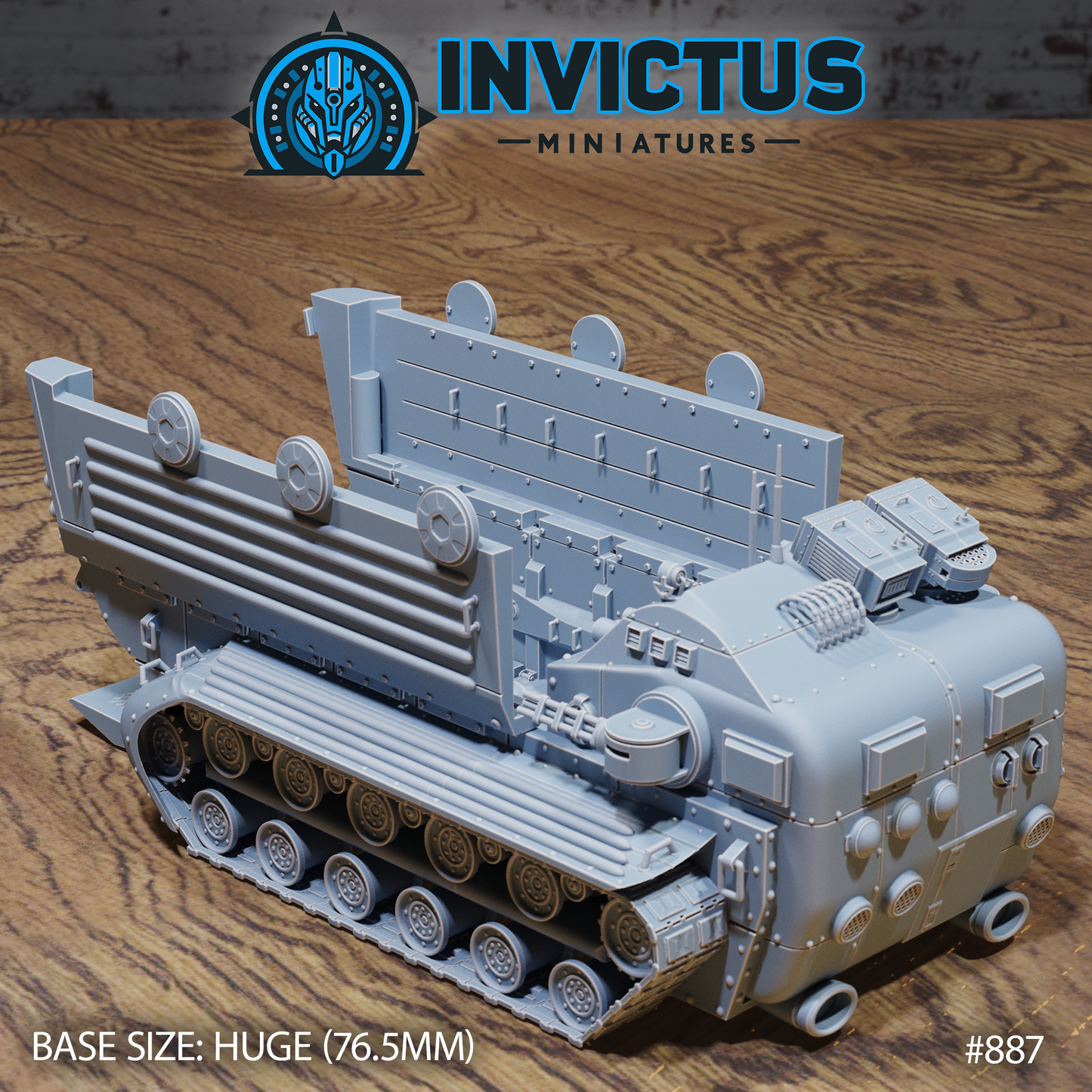 Amphibious Assault Craft (2 Variants Available) - Invictus Miniatures