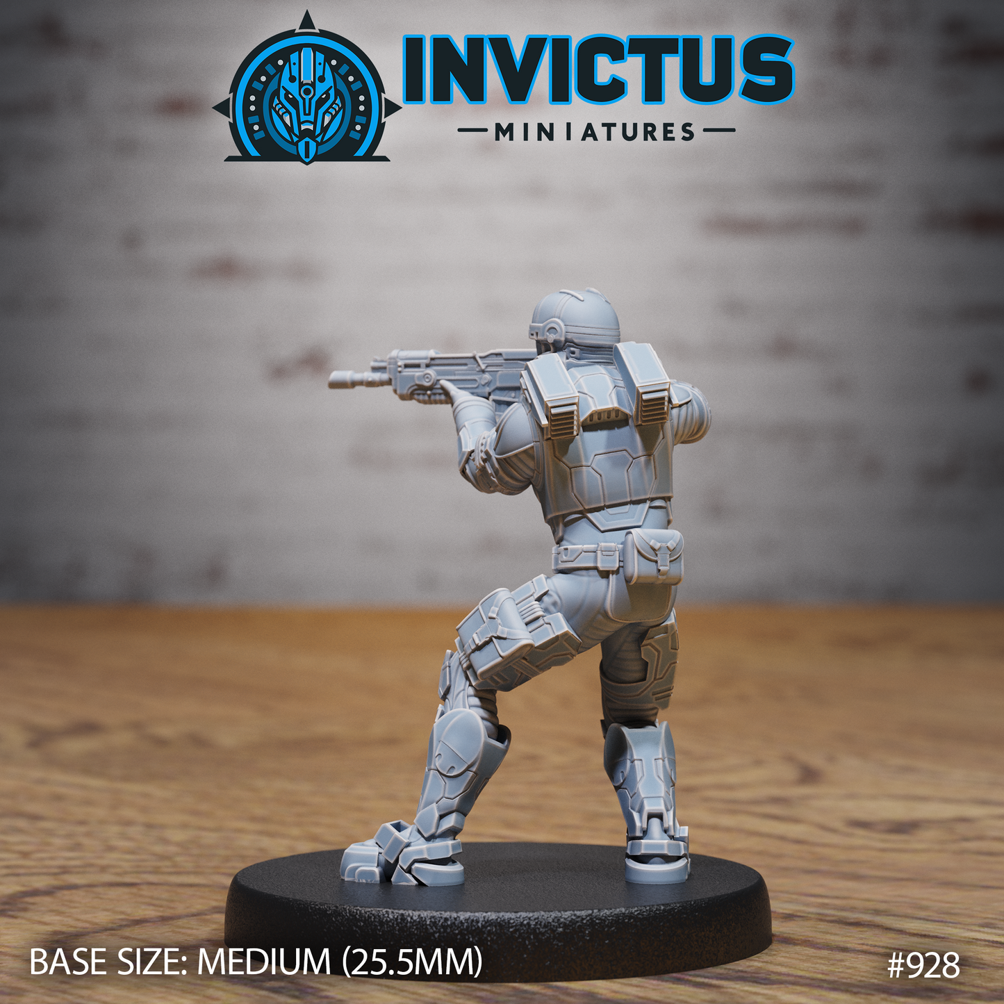Recon Rider (3 Variants Available) - Invictus Miniatures
