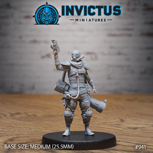 Crimson Squad, Set 1 (4 Variants Available) - Invictus Miniatures