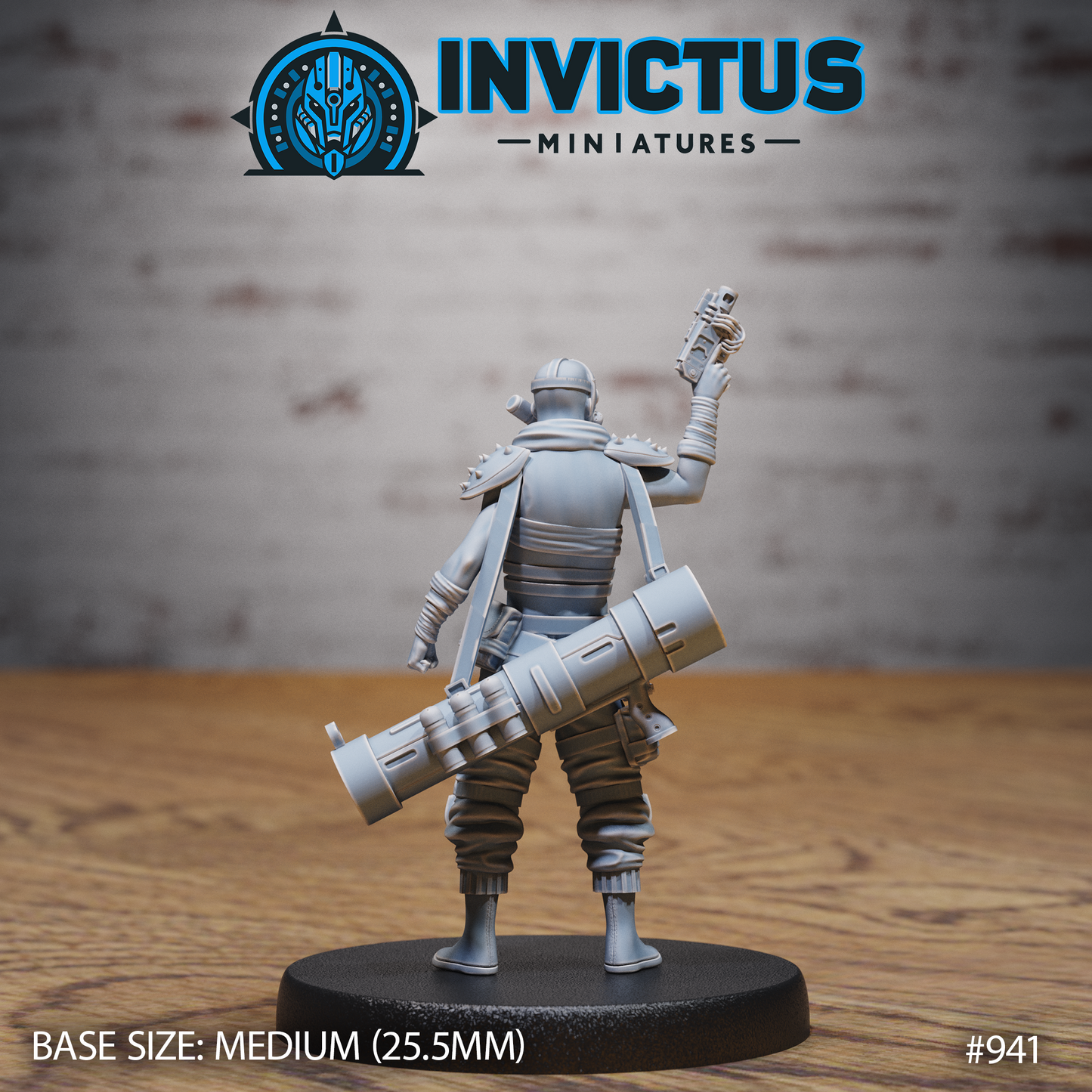Crimson Squad, Set 1 (4 Variants Available) - Invictus Miniatures