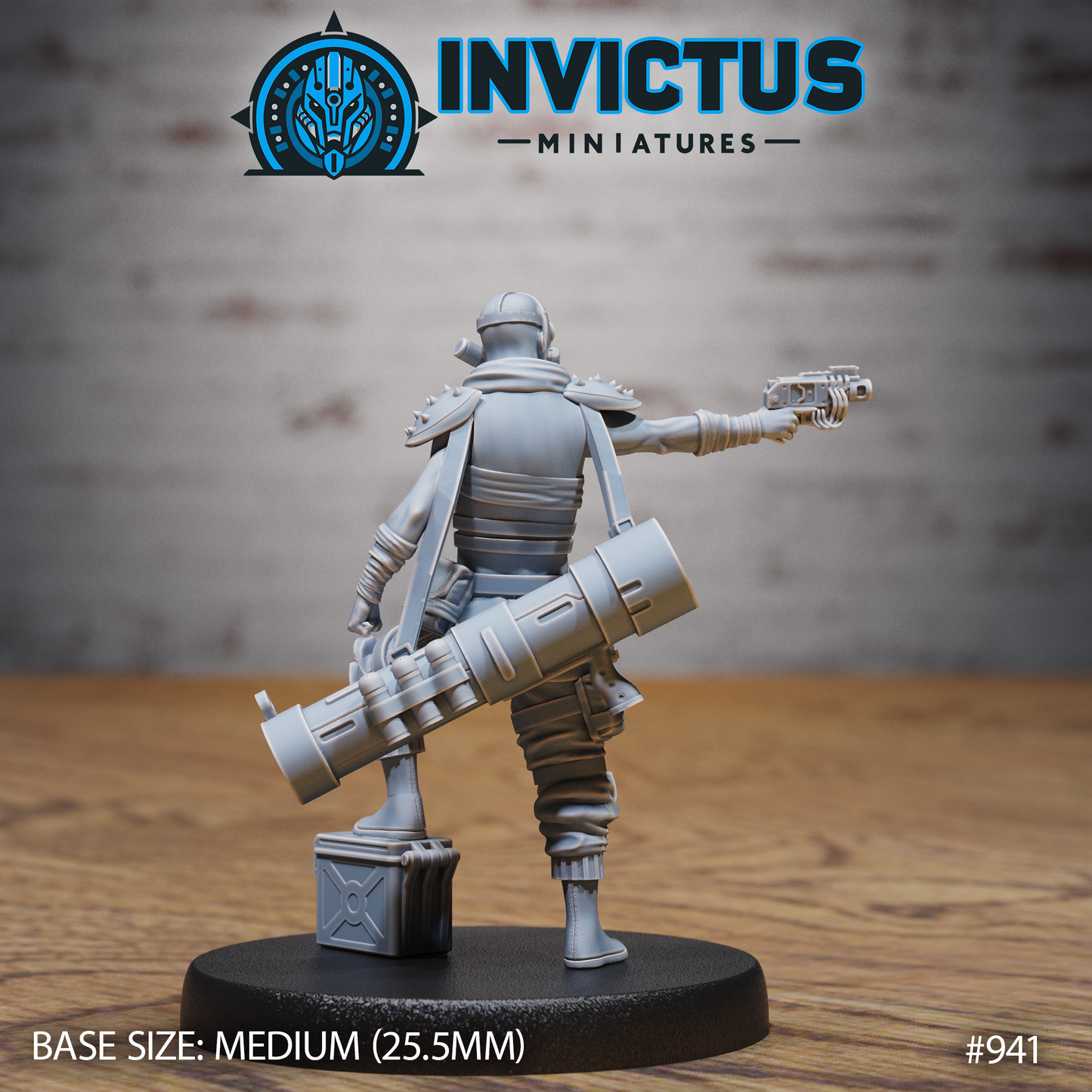 Crimson Squad, Set 1 (4 Variants Available) - Invictus Miniatures