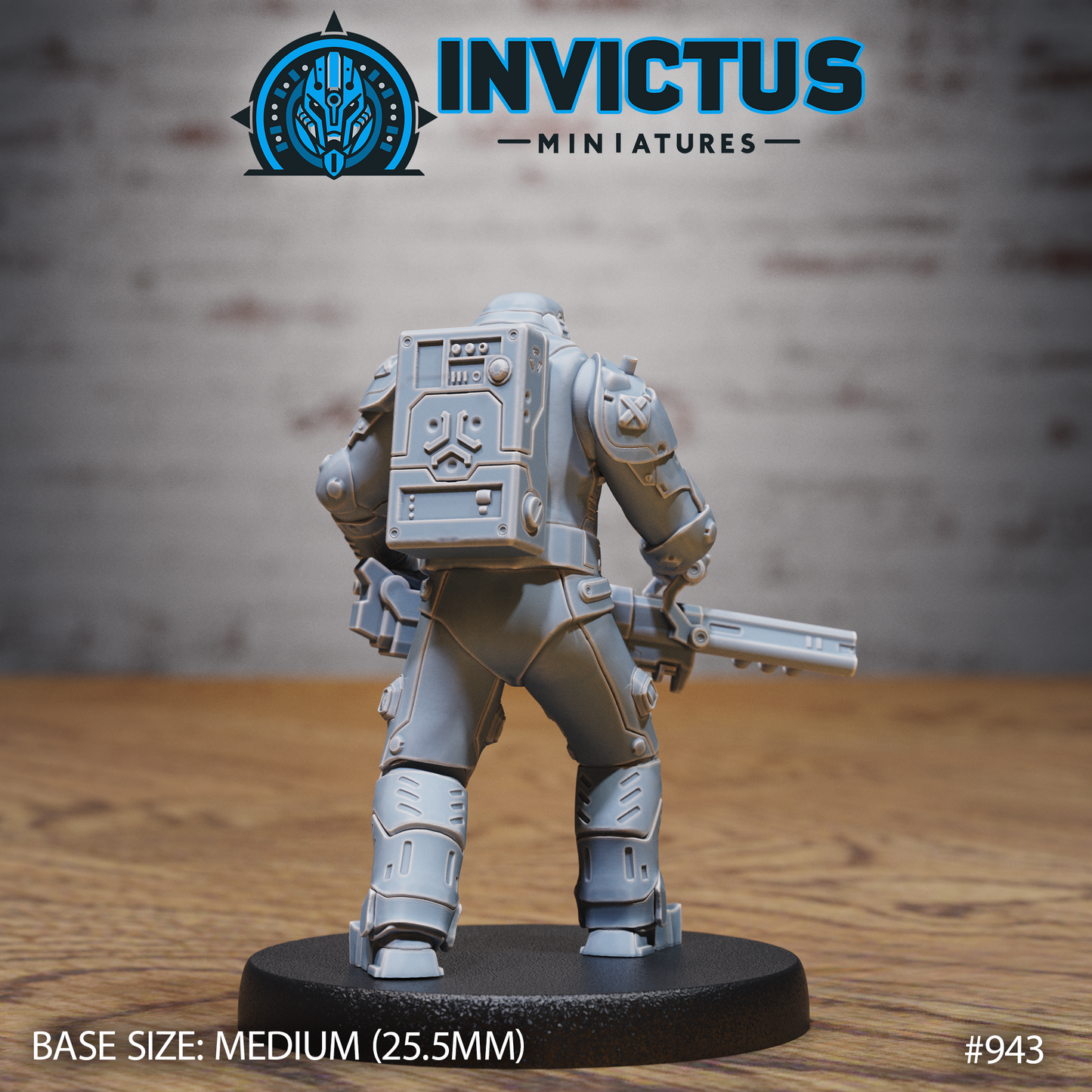 Crimson Squad, Set 1 (4 Variants Available) - Invictus Miniatures