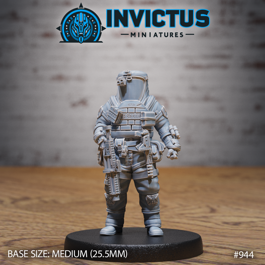 Crimson Squad, Set 2 (3 Variants Available) - Invictus Miniatures