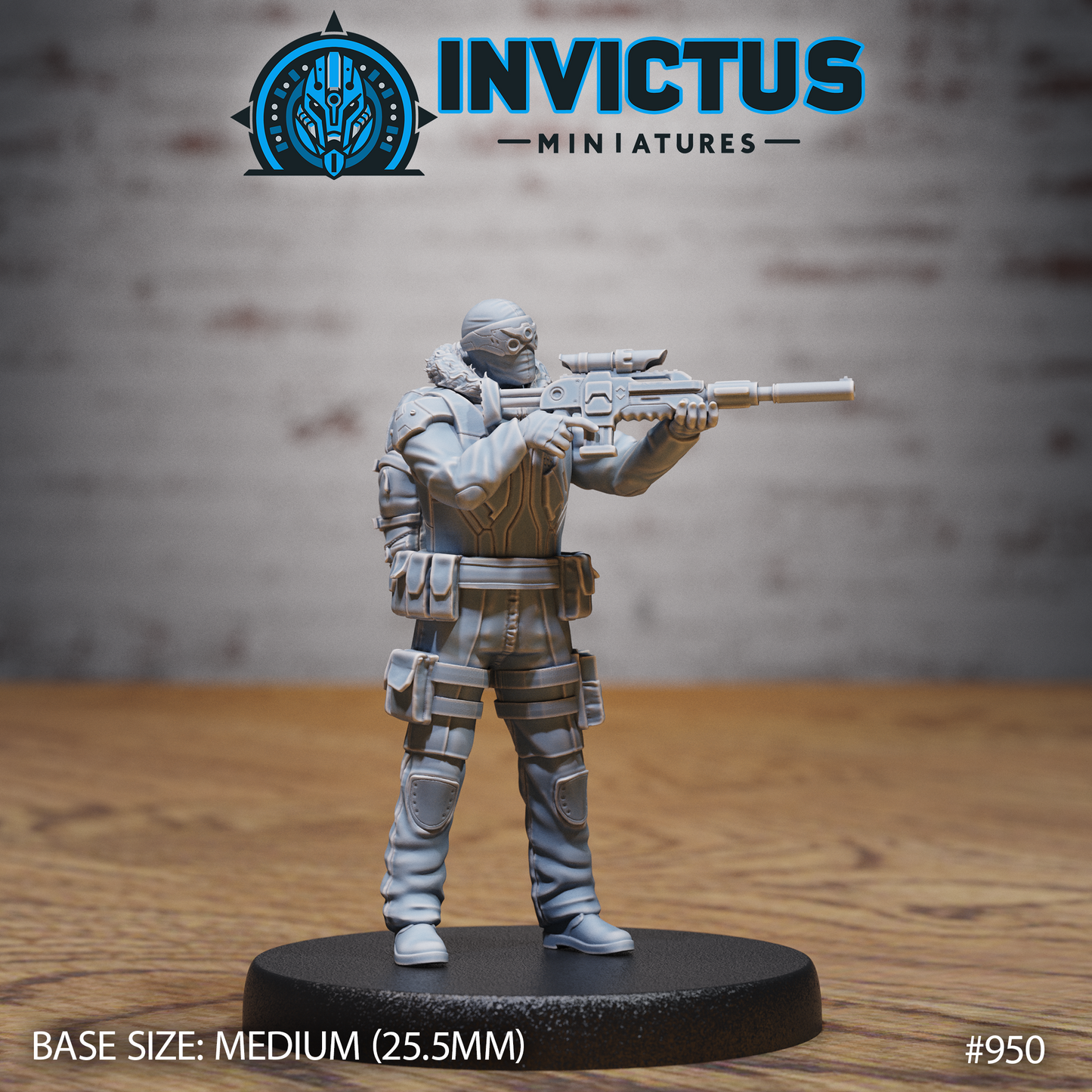 Crimson Squad Travellers (3 Variants Available) - Invictus Miniatures