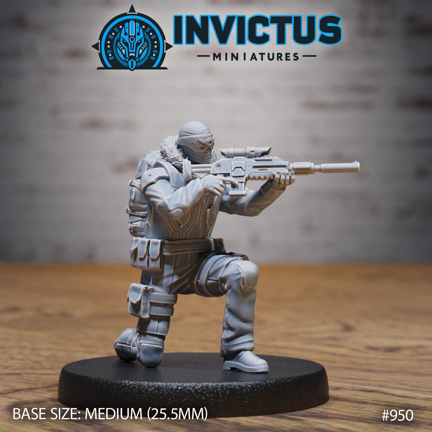 Crimson Squad Travellers (3 Variants Available) - Invictus Miniatures