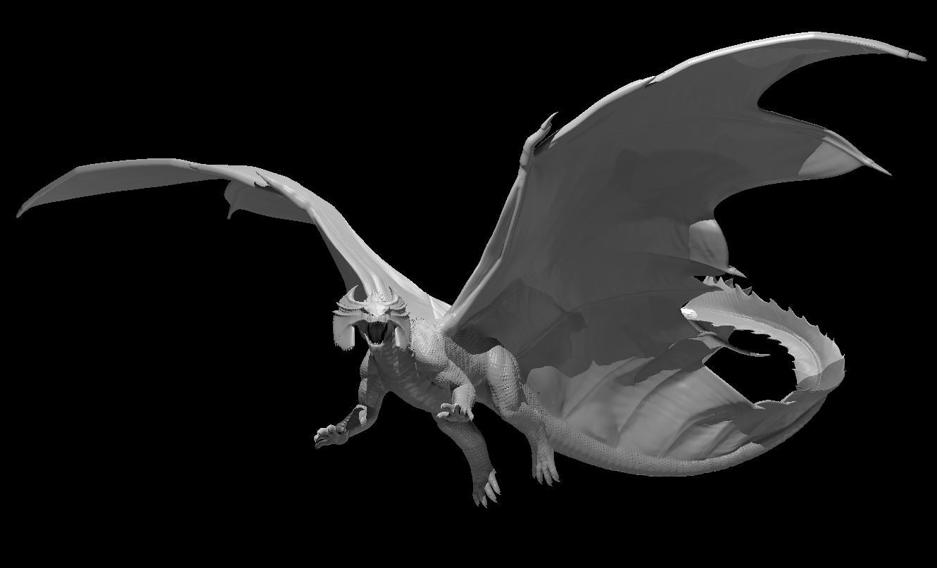 Brass Dragon, Updated (4 Variants Available) - MZ4250