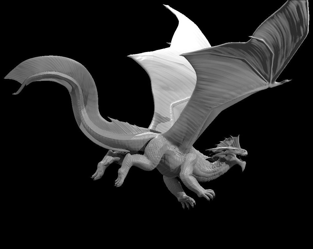 Silver Dragon, Updated (4 Variants Available) - MZ4250