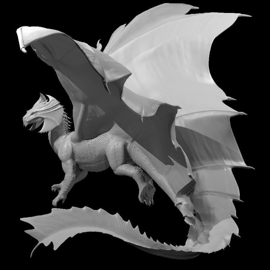 Brass Dragon, Updated (4 Variants Available) - MZ4250