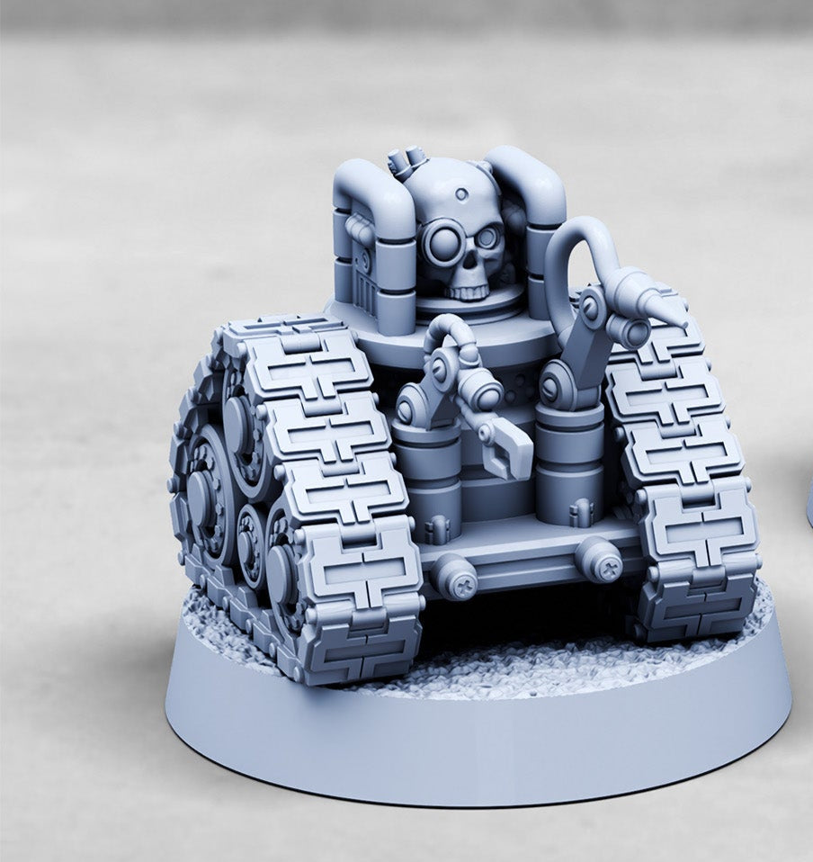 Bio-Anarchist and Skull Companions (4 Variants Available) - Print Minis
