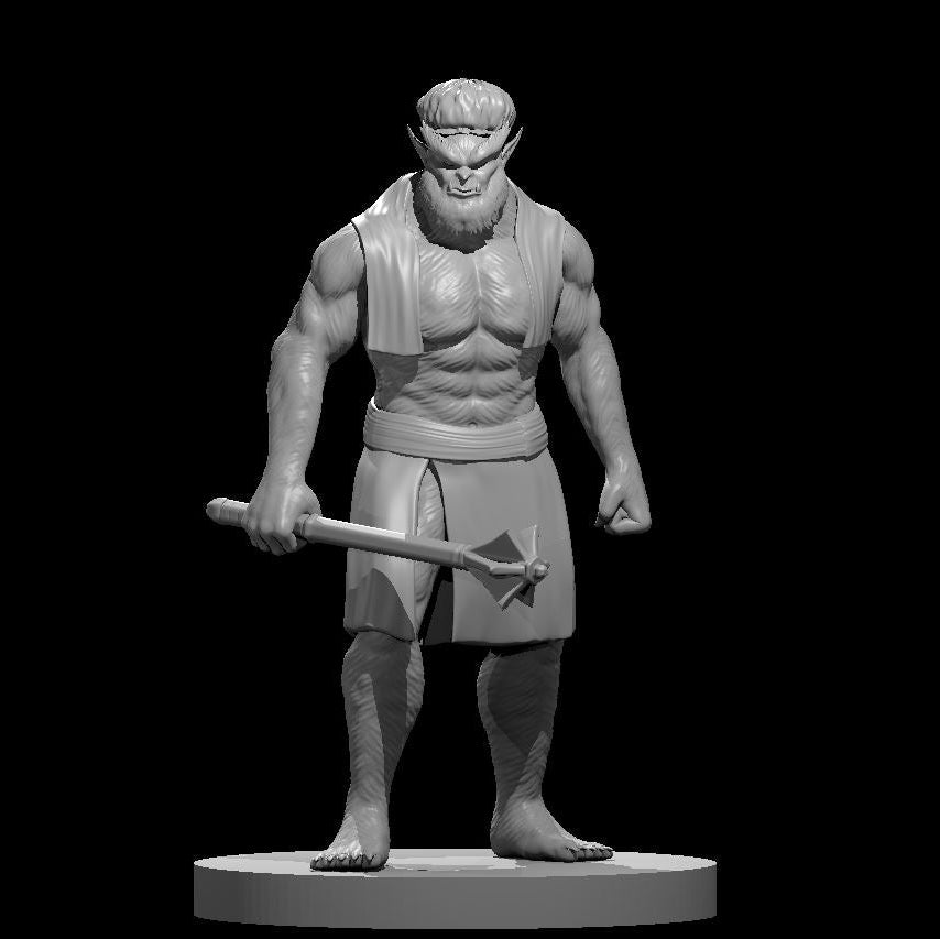 Bugbear Barbarian (5 Variants Available) - MZ4250