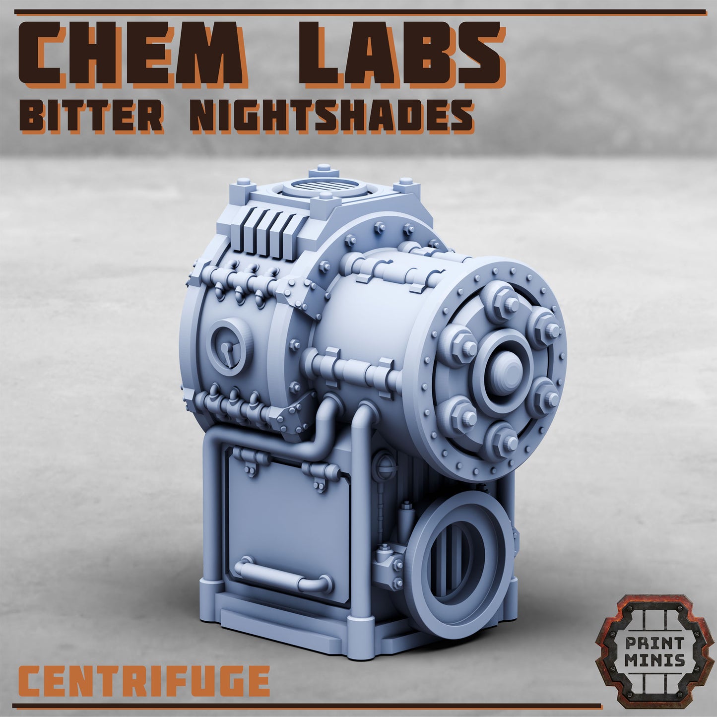 Chem Labs, Bitter Nightshade Terrain, Scenery Kit - 32mm Scale (7 Variants Available) - Print Minis