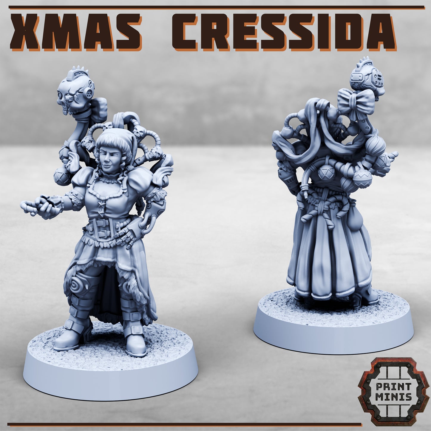 Christmas Heroes (2 Variants Available) - Print Minis