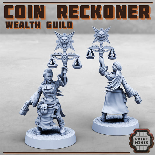 Coin Reckoner - Print Minis
